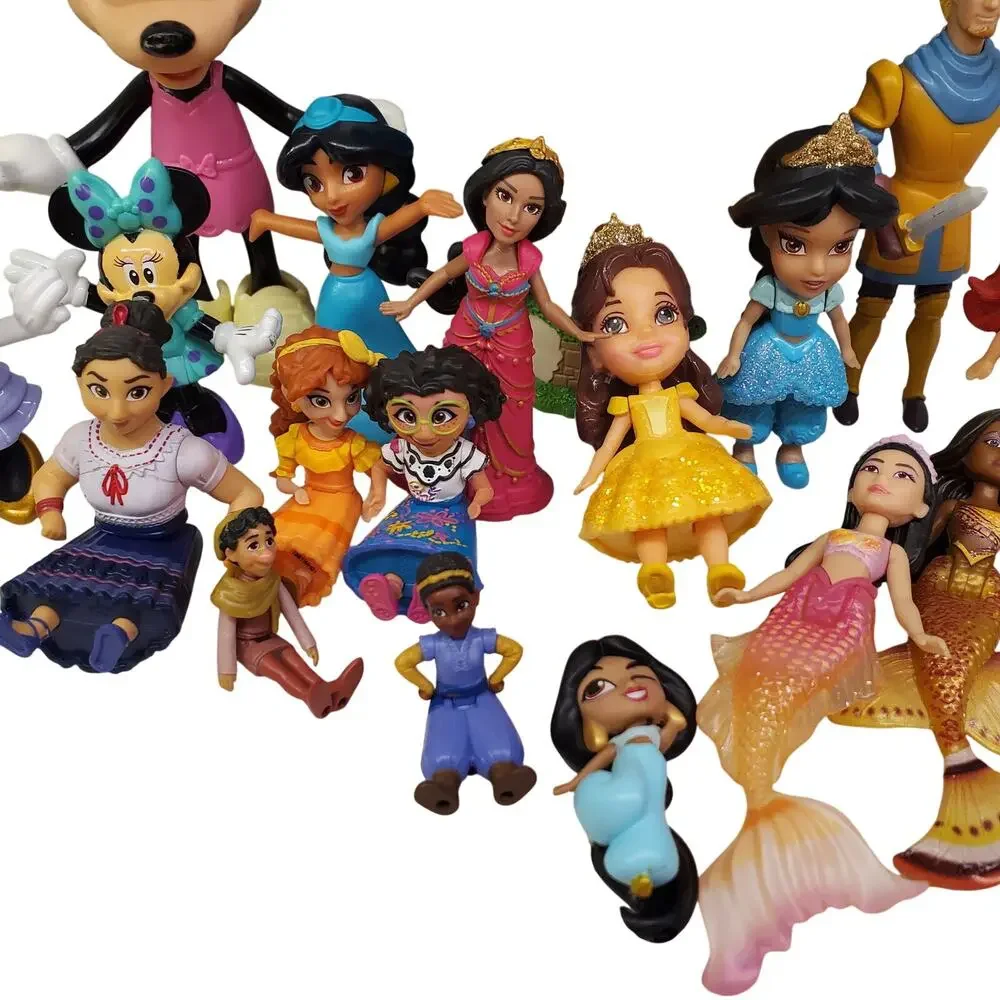 Disney Princess Ariel Belle Jasmine Playset Minnie Disney Animators Rapunzel